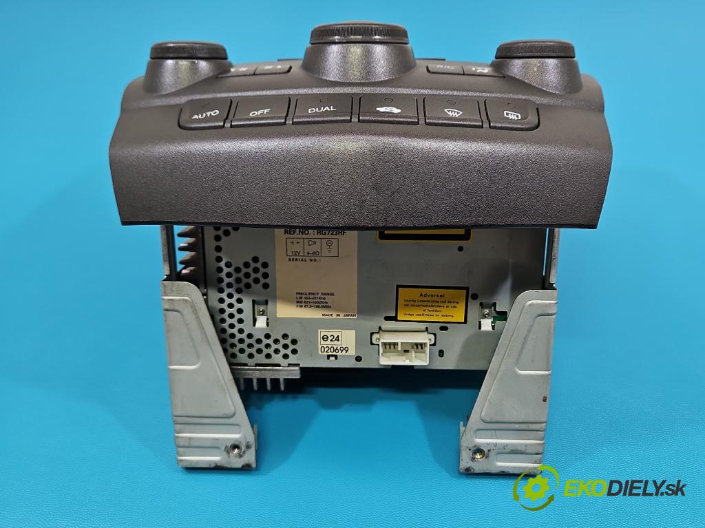 Honda Accord VII 2002-2008 2.2 i-CTDi 140 HP manual 103 kW 2204 cm3 5- Radio originál 39050-SEF-G510-M1