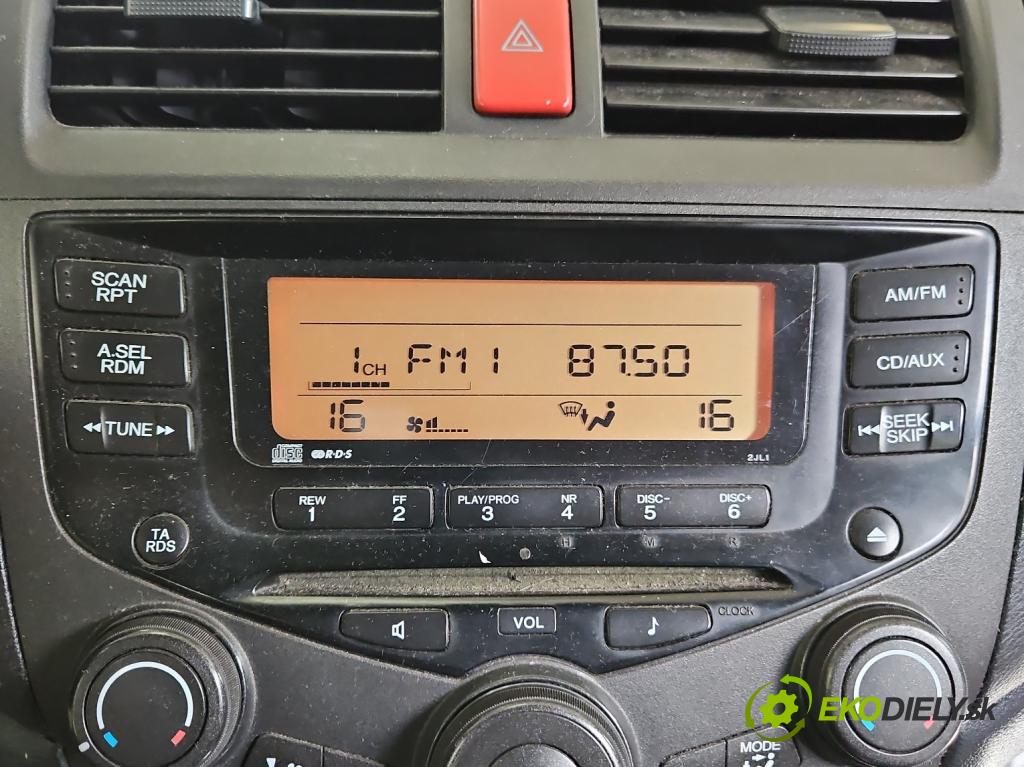 Honda Accord VII 2002-2008 2.2 i-CTDi 140 HP manual 103 kW 2204 cm3 5- Radio originál 39050-SEF-G510-M1