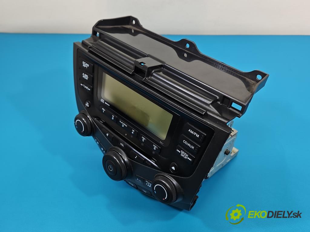 Honda Accord VII 2002-2008 2.2 i-CTDi 140 HP manual 103 kW 2204 cm3 5- Radio originál 39050-SEF-G510-M1