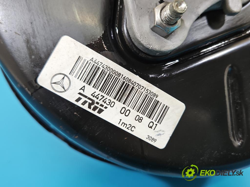 Mercedes Vito W447 2014- 1.6 cdi 114 hp manual 84 kW 1598 cm3 5- servo posilovač A4474300008