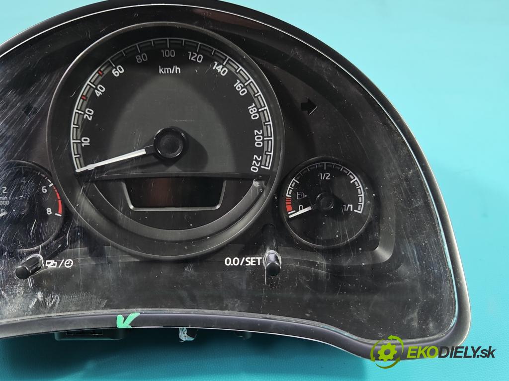 Skoda Citigo 2011-2019 1.0 MPI 75 HP manual 55 kW 999 cm3 5- prístrojovka/ budíky 1ST920862 (Prístrojová doska)