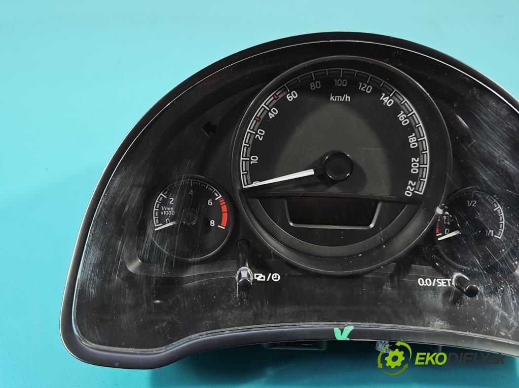 Skoda Citigo 2011-2019 1.0 MPI 75 HP manual 55 kW 999 cm3 5- prístrojovka/ budíky 1ST920862 (Prístrojová doska)