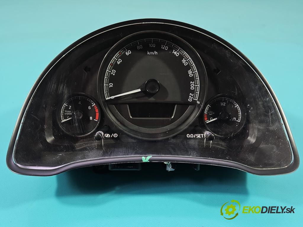 Skoda Citigo 2011-2019 1.0 MPI 75 HP manual 55 kW 999 cm3 5- prístrojovka/ budíky 1ST920862 (Prístrojová doska)