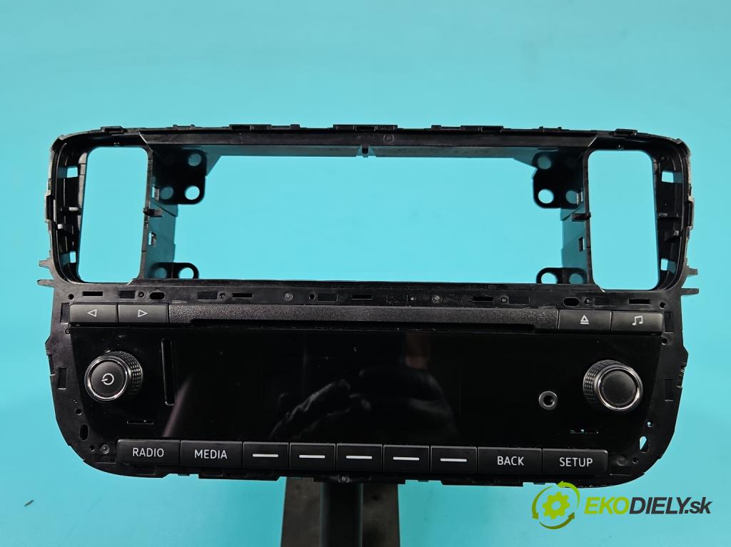 Skoda Citigo 2011-2019 1.0 MPI 75 HP manual 55 kW 999 cm3 5- Radio originál 1ST035867B