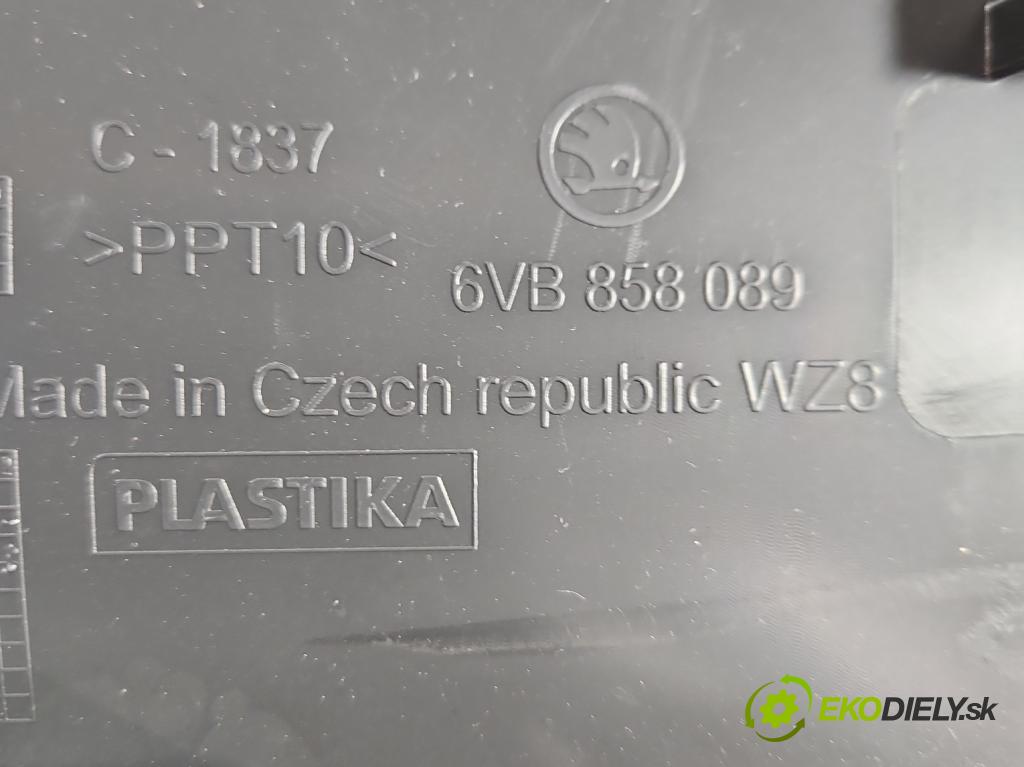 Skoda Fabia IV 2021- 1.0 TSI 116 hp manual 85 kW 999 cm3 5- kryt plastová 6VB858089