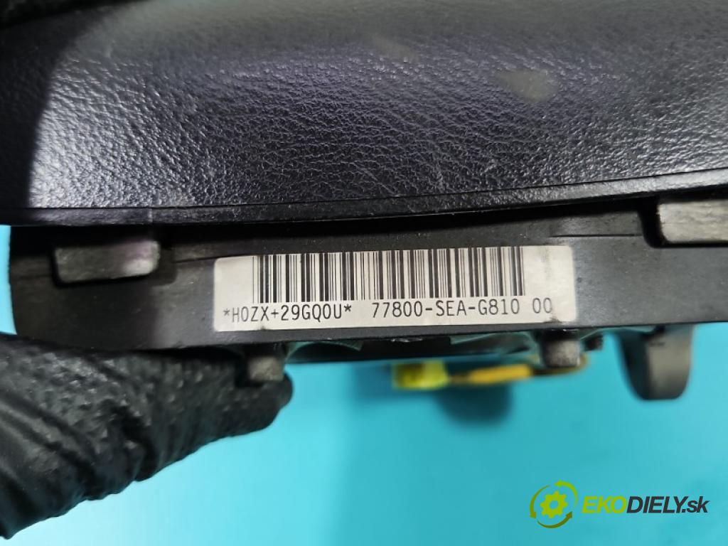 Honda Accord VII 2002-2008 2.2 i-CTDi 140 HP manual 103 kW 2204 cm3 5- airbag vzduch: Řidiči: 77800-SEA-G810 (Airbag)