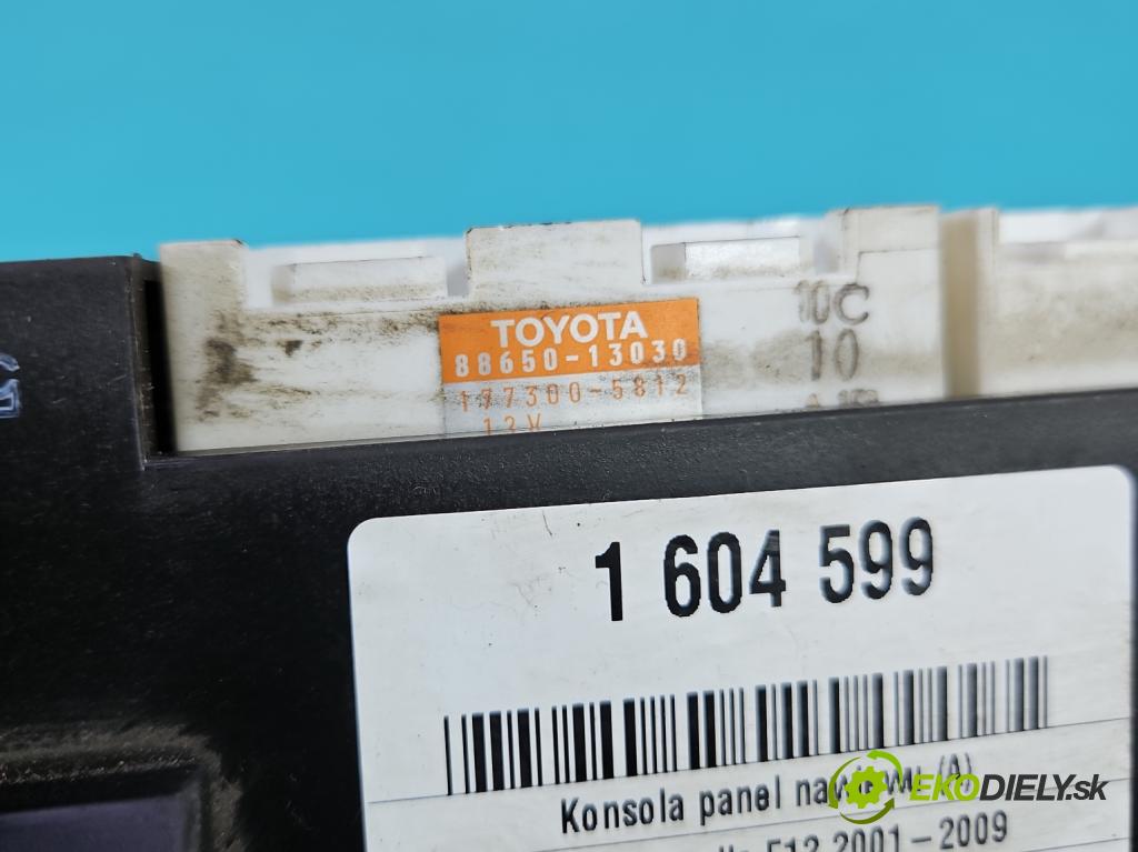 Toyota Corolla E12 2001-2009 2.0 D4D 90 hp manual 66 kW 1995 cm3 5- palubní deska panel topení 55930-13040