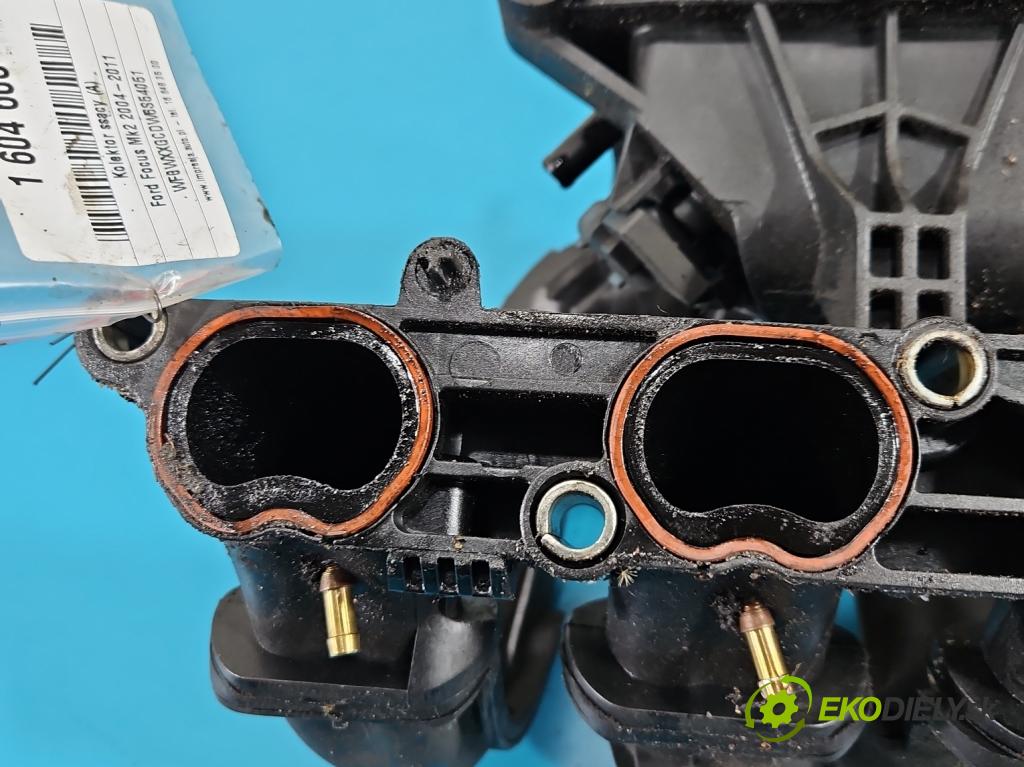Ford Focus Mk2 2004-2011 1.6 16V 101 HP manual 74 kW 1596 cm3 5- zvod nasávací 2S6G-9424-DG (Sacie potrubie)