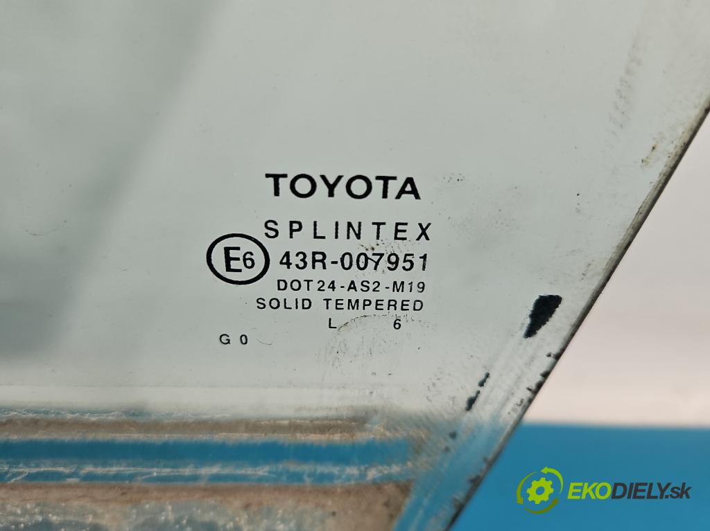 Toyota Corolla E12 2001-2009 2.0 D4D 90 hp manual 66 kW 1995 cm3 5- sklo dveře přední levé