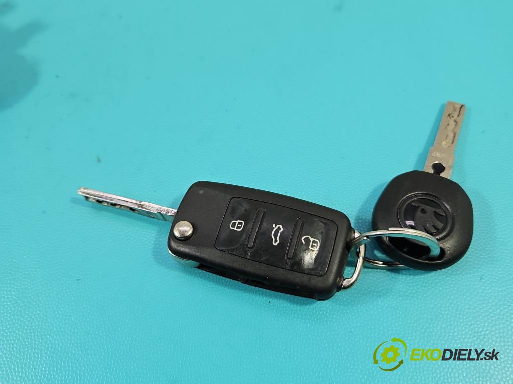 Skoda Citigo 2011-2019 1.0 MPI 75 hp manual 55 kW 999 cm3 5- spínací skříňka 6RA905865B (Spínací skříňka)