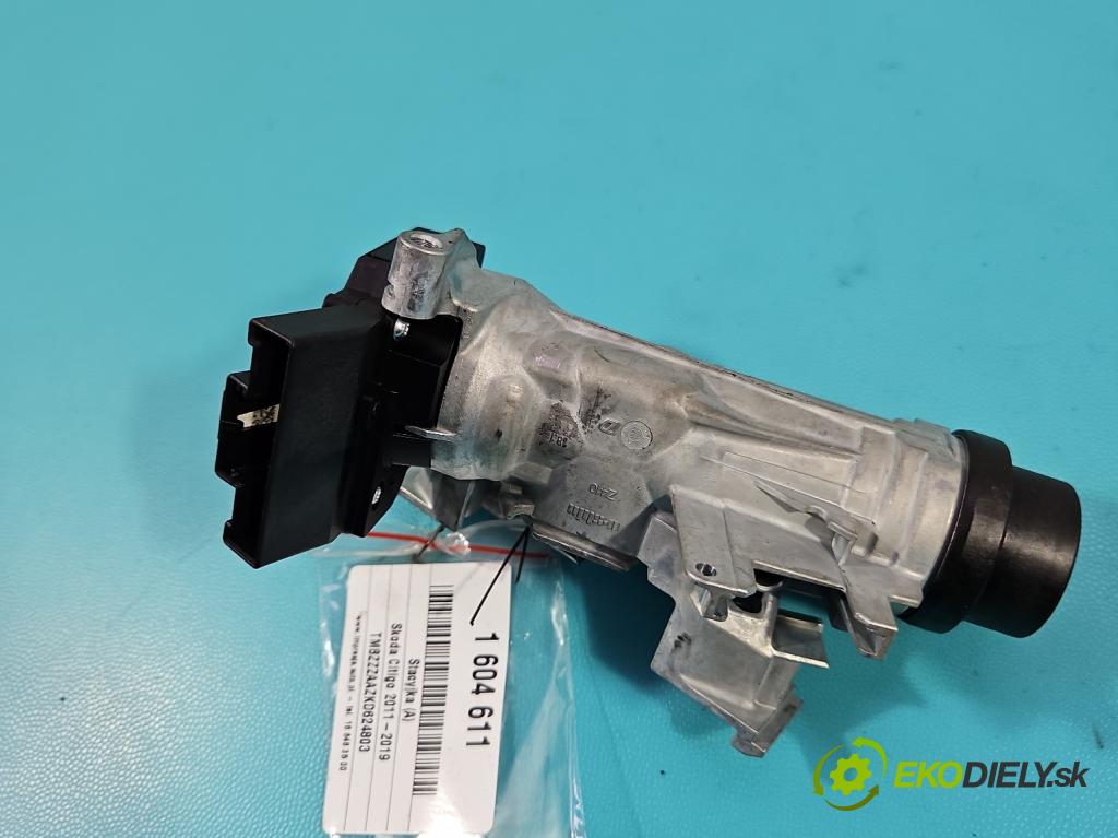 Skoda Citigo 2011-2019 1.0 MPI 75 hp manual 55 kW 999 cm3 5- spínací skříňka 6RA905865B (Spínací skříňka)