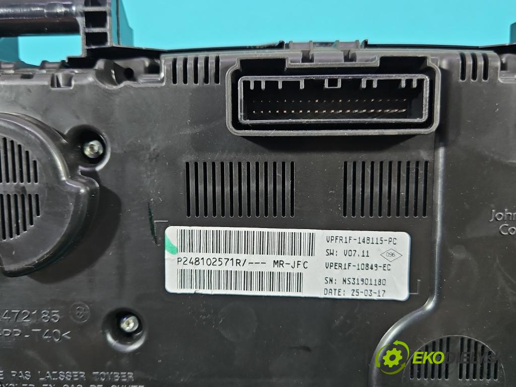 Renault Espace V 2014-2023 1.6 dci 160 HP automatic 118 kW 1598 cm3 5- prístrojovka/ budíky P248102571R (Prístrojová doska)