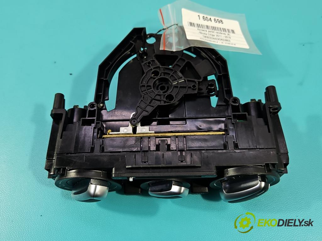 Skoda Citigo 2011-2019 1.0 MPI 75 HP manual 55 kW 999 cm3 5- panel kúrenia 1ST820045N