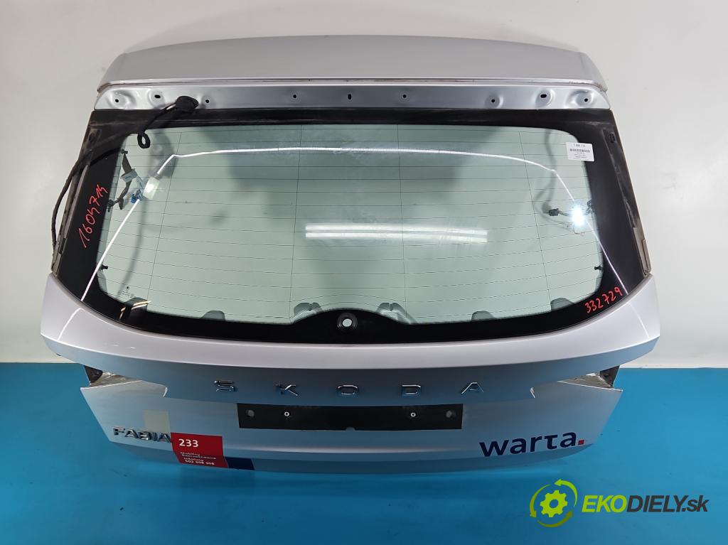 Skoda Fabia IV 2021- 1.0 TSI 116 hp manual 85 kW 999 cm3 5- zadní kufrové dveře  (Zadní kapota (kufr))