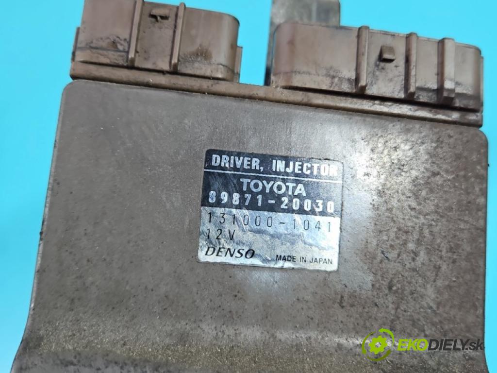 Toyota Corolla E12 2001-2009 2.0 D4D 90 hp manual 66 kW 1995 cm3 5- řídící jednotka 89871-20030