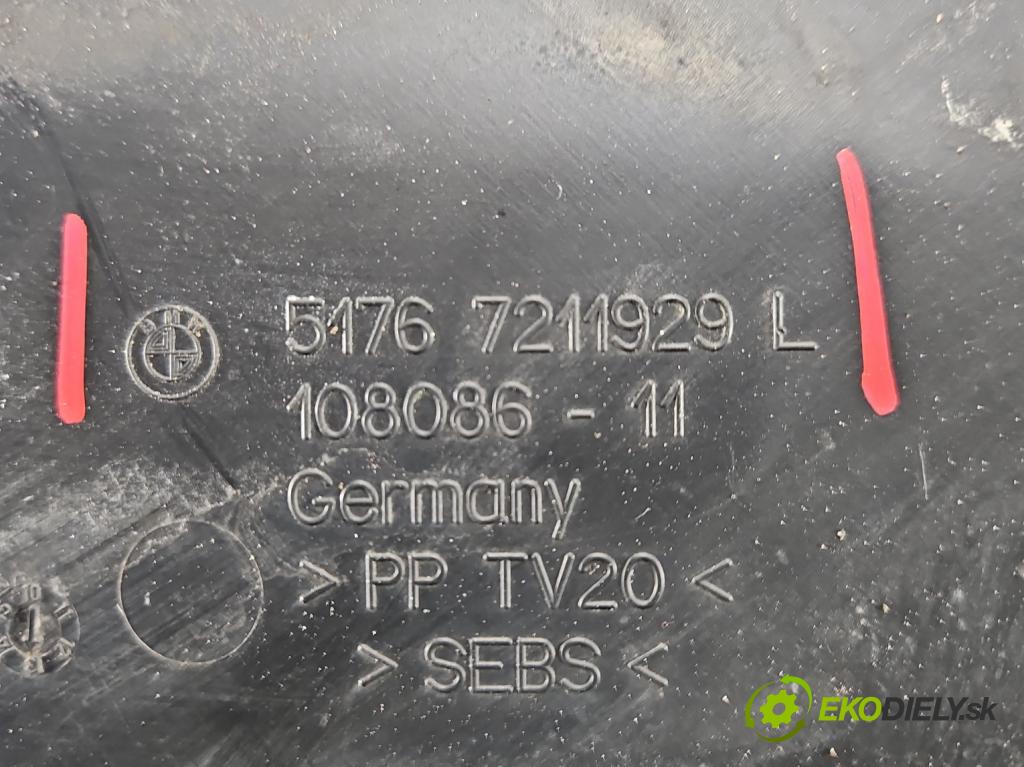 Bmw 6 F06 Gran Coupe 2011-2019 3.0 24V 320KM automatic 235 kW 2979 cm3 4- kryt plastová 51767211929