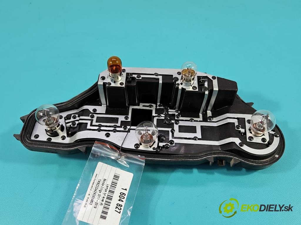 Skoda Citigo 2011-2019 1.0 MPI 75 HP manual 55 kW 999 cm3 5- svetlo / reflektor zadné ľavé blatník 1ST945257