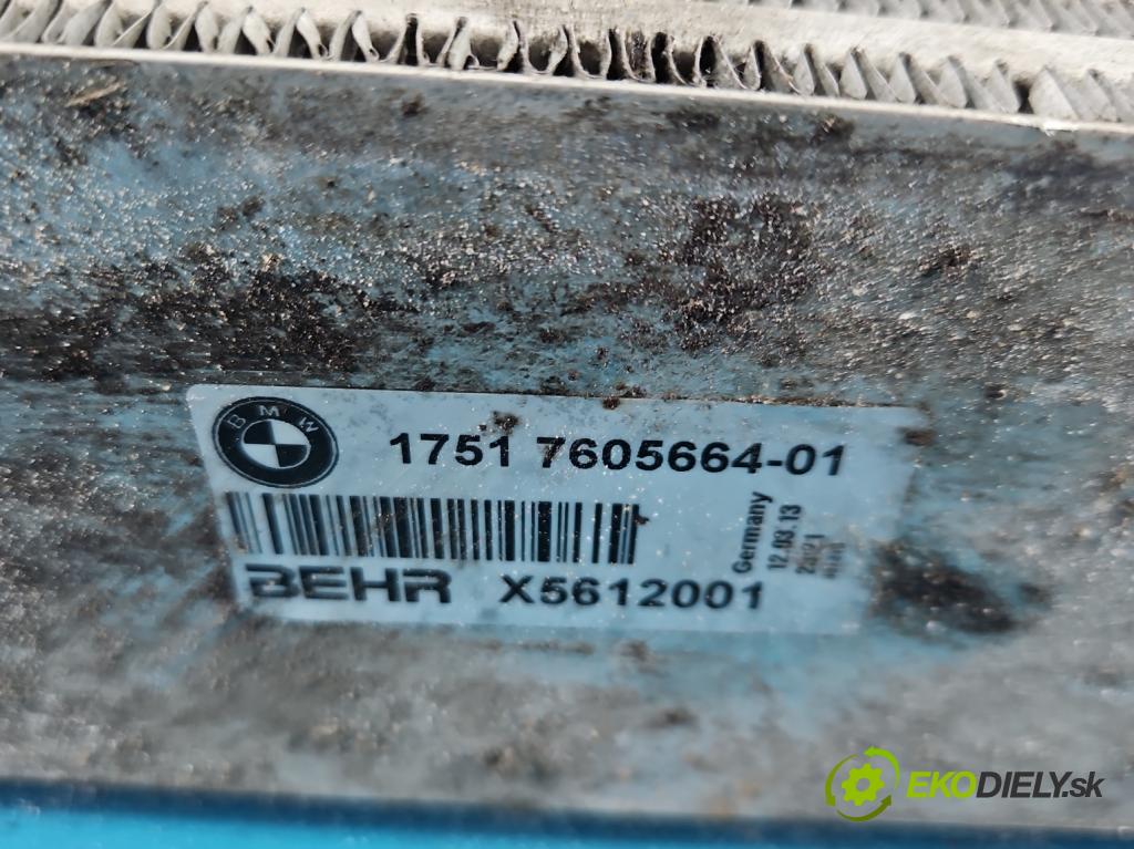 Bmw 6 F06 Gran Coupe 2011-2019 3.0 24V 320KM automatic 235 kW 2979 cm3 4- Intercooler 7605664 (Intercooler (chladič stlačeného vzduchu))