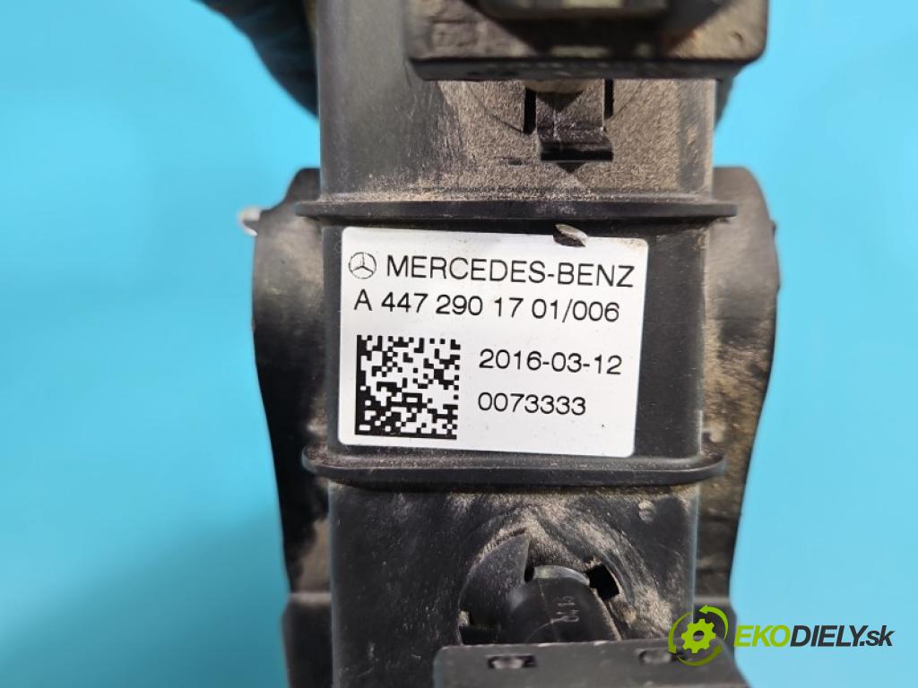 Mercedes Vito W447 2014- 1.6 cdi 114 hp manual 84 kW 1598 cm3 5- pedály A4472901701
