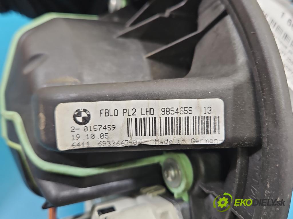 Bmw 1 E87 2004-2011 2.0 16V 129 HP manual 95 kW 1995 cm3 5- ventilátor vzduchu 985465S