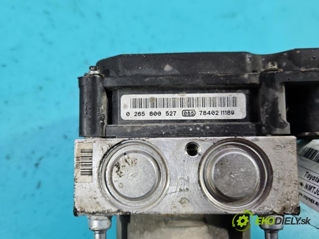 Toyota Auris I 2006-2013 1.4 D4D 90 hp automatic 66 kW 1364 cm3 3- čerpadlo abs 0265800527 (Pumpa ABS)