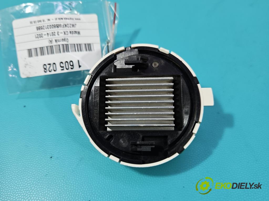 Mazda CX-3 2014-2021 1.5d 105 HP manual 77 kW 1499 cm3 5- rezistor H7651BHS3-00