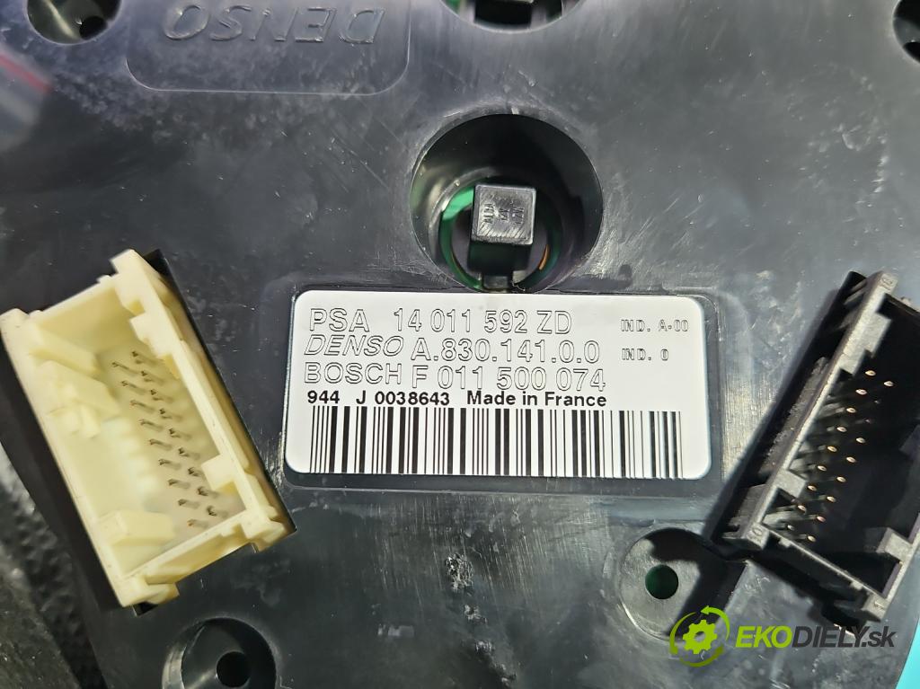Citroen C8 2002-2014 2.0 hdi 120 hp manual 88 kW 1997 cm3 5- palubní deska panel topení 14011592ZD