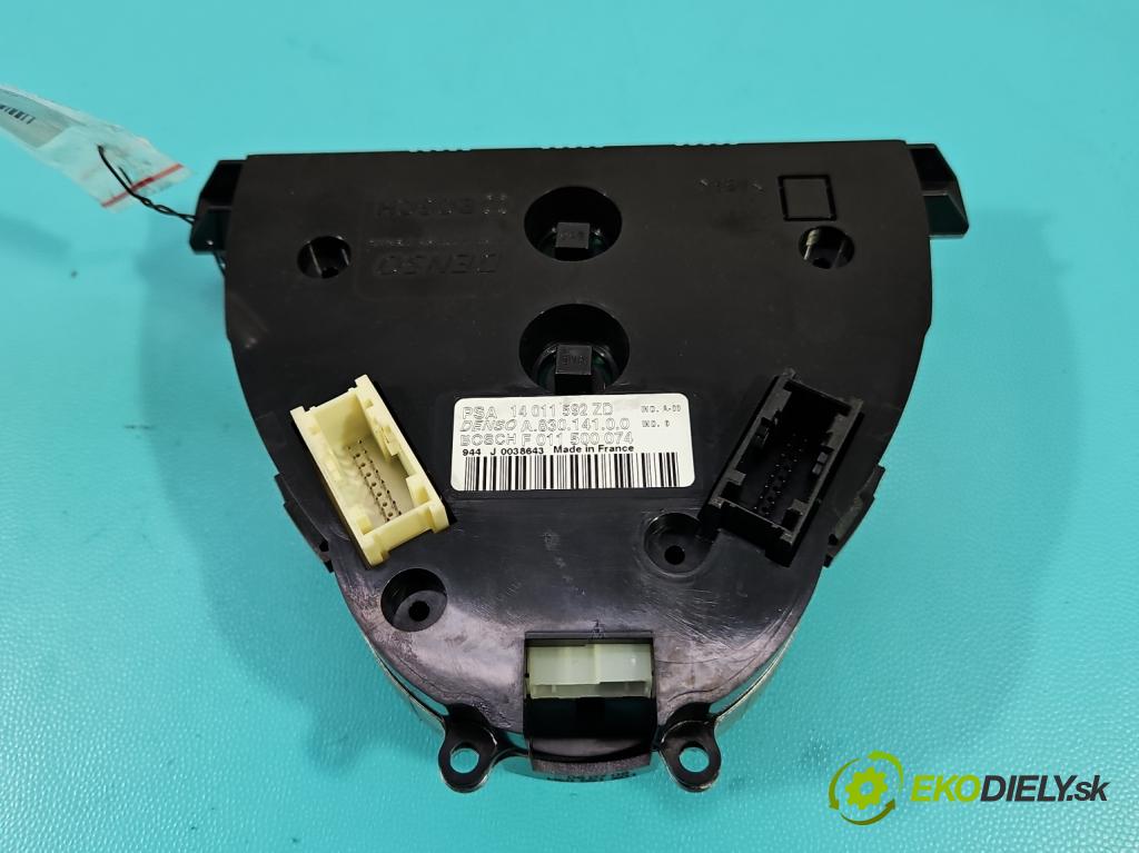 Citroen C8 2002-2014 2.0 hdi 120 hp manual 88 kW 1997 cm3 5- palubní deska panel topení 14011592ZD