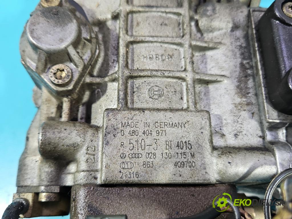 Vw Passat B5 1995-2005 1.9 tdi 90 HP manual 66 kW 1896 cm3 5- čerpadlo vstrekovacia 0460404971 (Vstrekovacie čerpadlo)