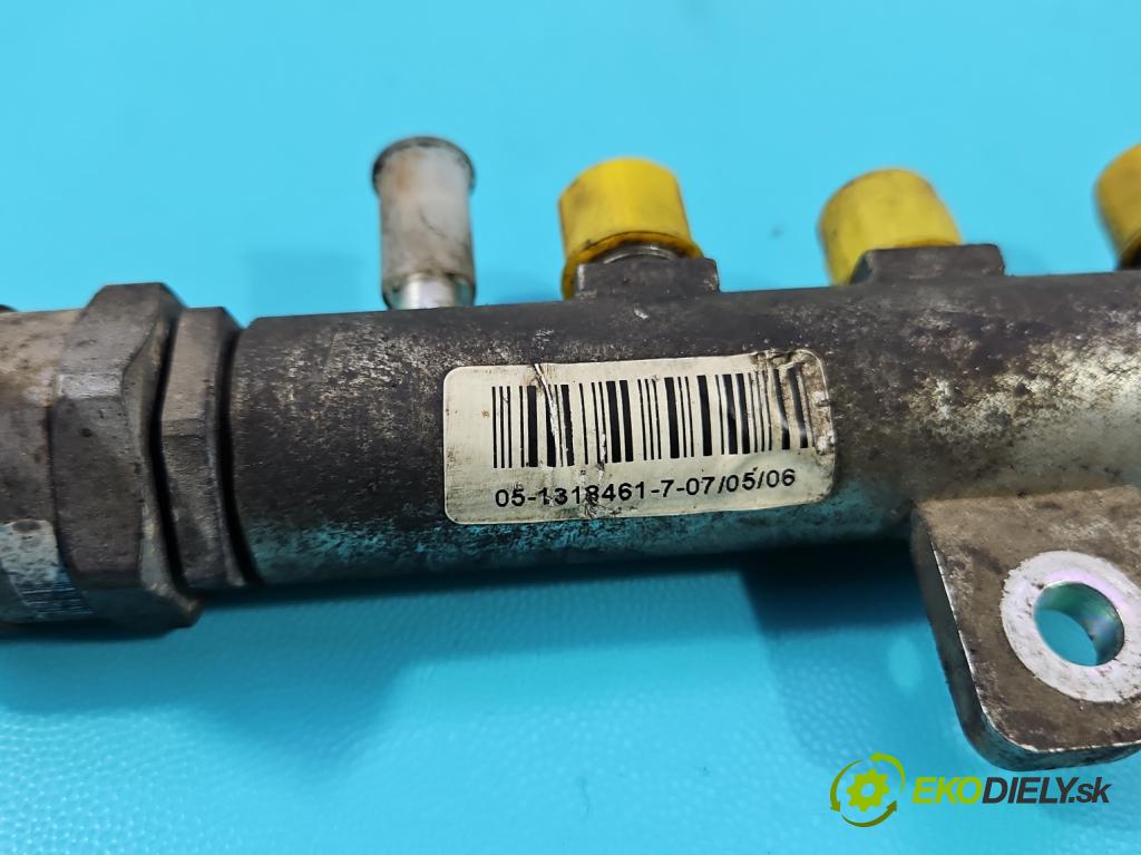 Opel Astra III 2004-2014 1.3 cdti 90 HP manual 66 kW 1248 cm3 5- lišta vstrekovacia 0445214086 (Vstrekovacia lišta)