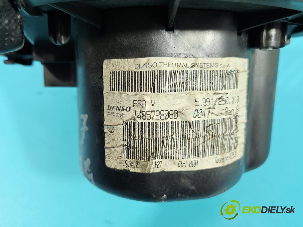Citroen C8 2002-2014 2.0 hdi 120 HP manual 88 kW 1997 cm3 5- ventilátor vzduchu 1485728080