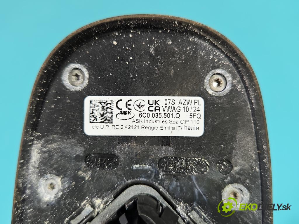Skoda Fabia IV 2021- 1.0 TSI 116 hp manual 85 kW 999 cm3 5- Antena 6C0035501Q