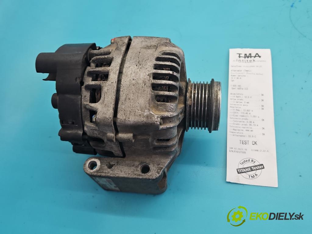 Opel Astra III 2004-2014 1.3 cdti 90 hp manual 66 kW 1248 cm3 5- Alternator  (Alternátor)