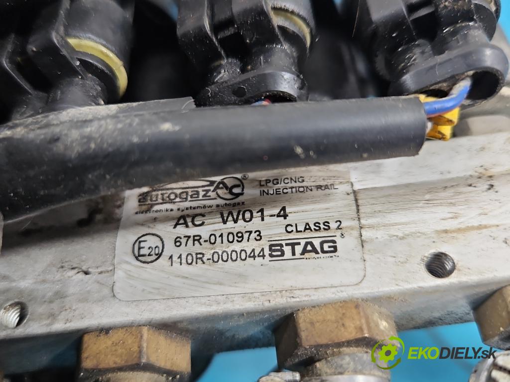 Opel Astra II 1998-2009 1.6 16V 101 HP manual 74 kW 1598 cm3 5- inštalácia LPG STAG 4 QBOX BASIC