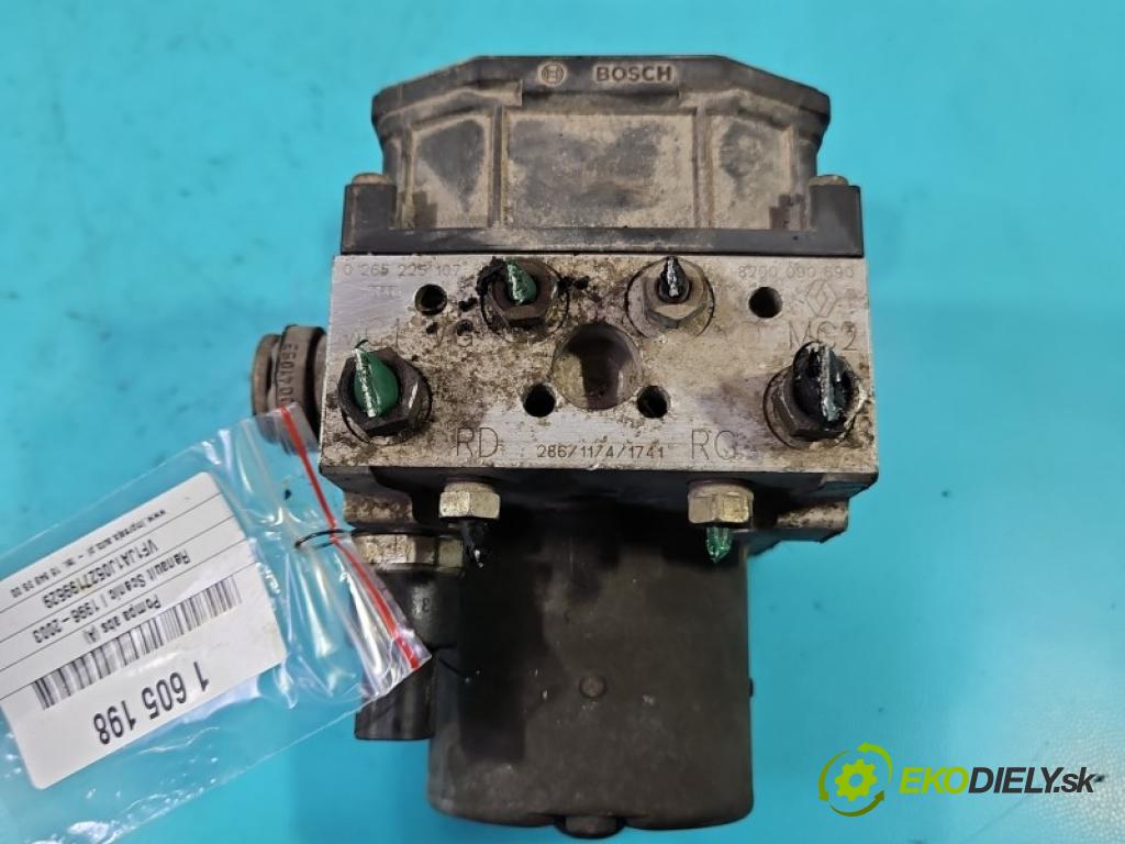 Renault Scenic I 1996-2003 1.6 16V 107 HP manual 79 kW 1598 cm3 5- čerpadlo abs 0265950046 (Pumpa ABS)