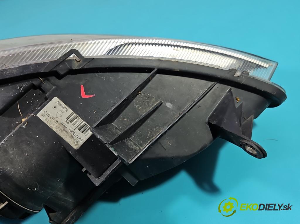 Citroen C8 2002-2014 2.0 hdi 120 HP manual 88 kW 1997 cm3 5- Reflektor: ľavý 1494316080 (Kľučka dverí ostatné)