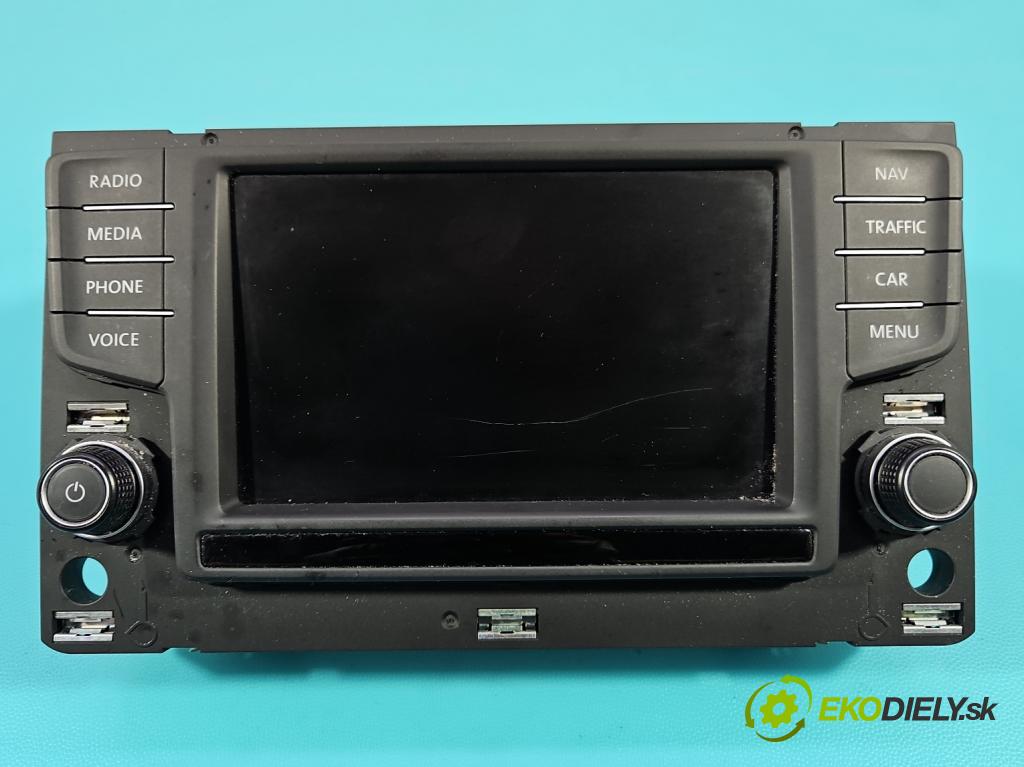 Vw Golf Sportsvan 1.4 TSI 125 HP manual 92 kW 1395 cm3 5- Radio originál 3G0919605D
