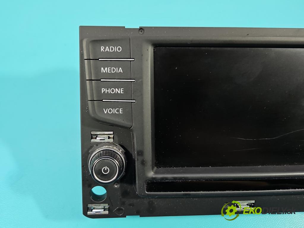 Vw Golf Sportsvan 1.4 TSI 125 HP manual 92 kW 1395 cm3 5- Radio originál 3G0919605D