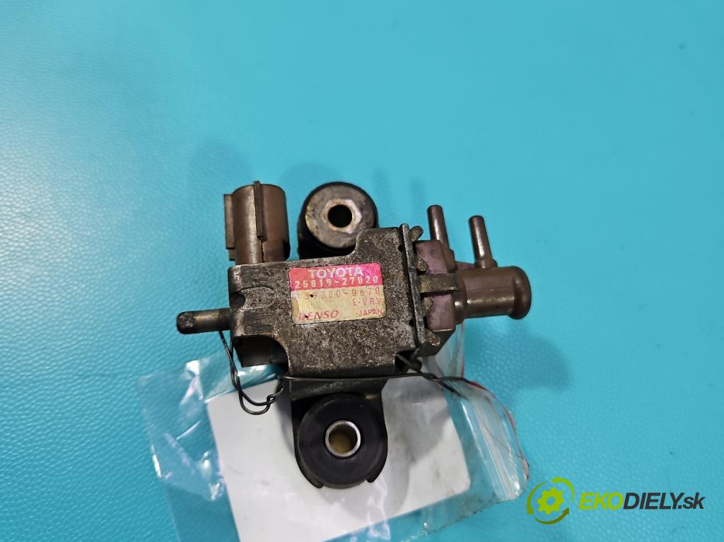Toyota Corolla E12 2001-2009 2.0 D4D 90 HP manual 66 kW 1995 cm3 5- ventil podtlaku 25819-27020 (Ventil)