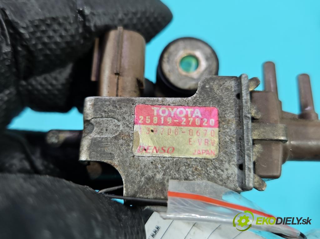 Toyota Corolla E12 2001-2009 2.0 D4D 90 HP manual 66 kW 1995 cm3 5- ventil podtlaku 25819-27020 (Ventil)