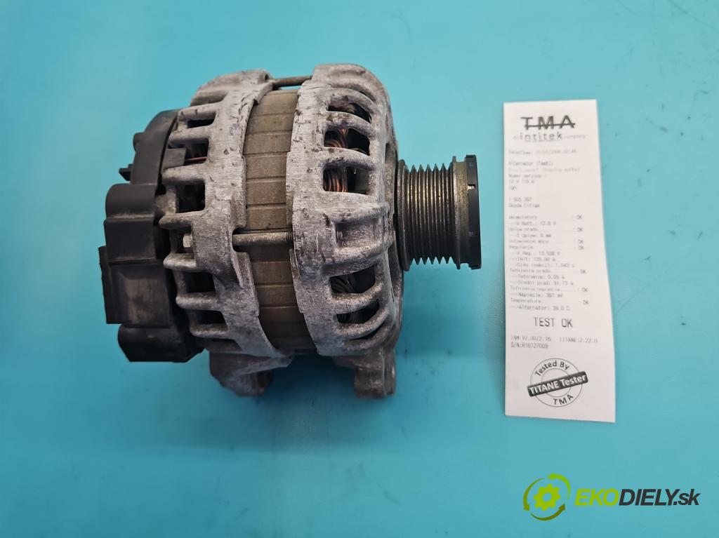 Skoda Citigo 2011-2019 1.0 MPI 75 HP manual 55 kW 999 cm3 5- Alternator 04C903023J (Alternátor)