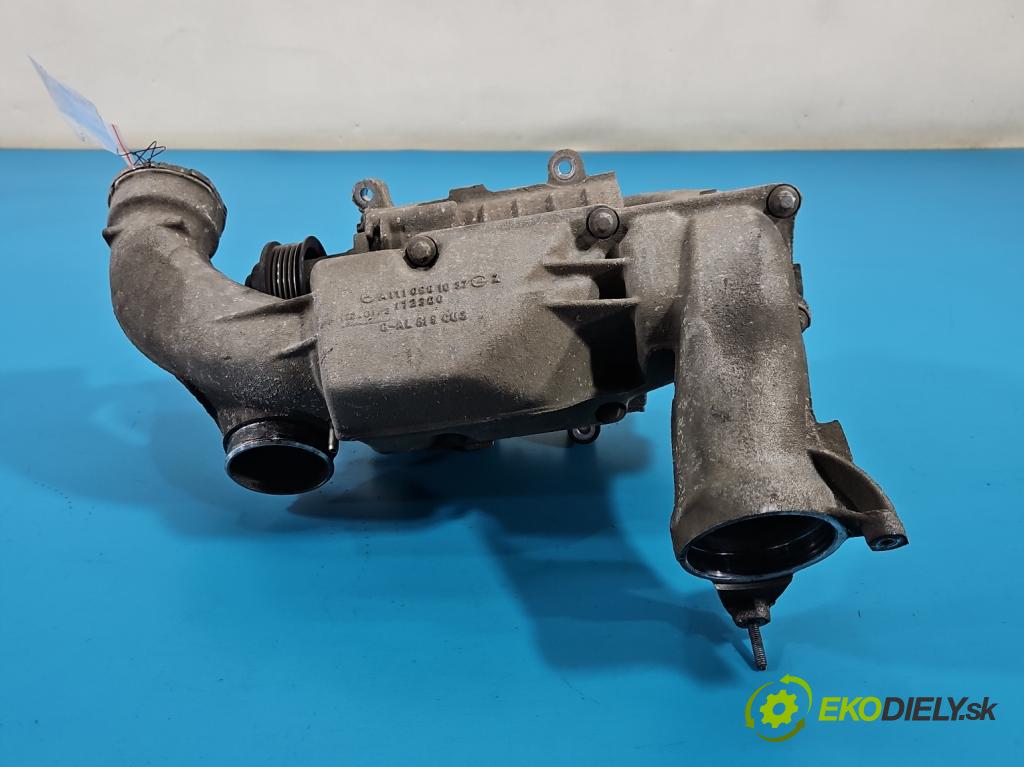 Mercedes C W203 2000-2007 2.0 kompressor 163 hp manual 120 kW 1998 cm3 3- Turbodmychadlo A1110981037 (Kompletní turbodmychadlo)