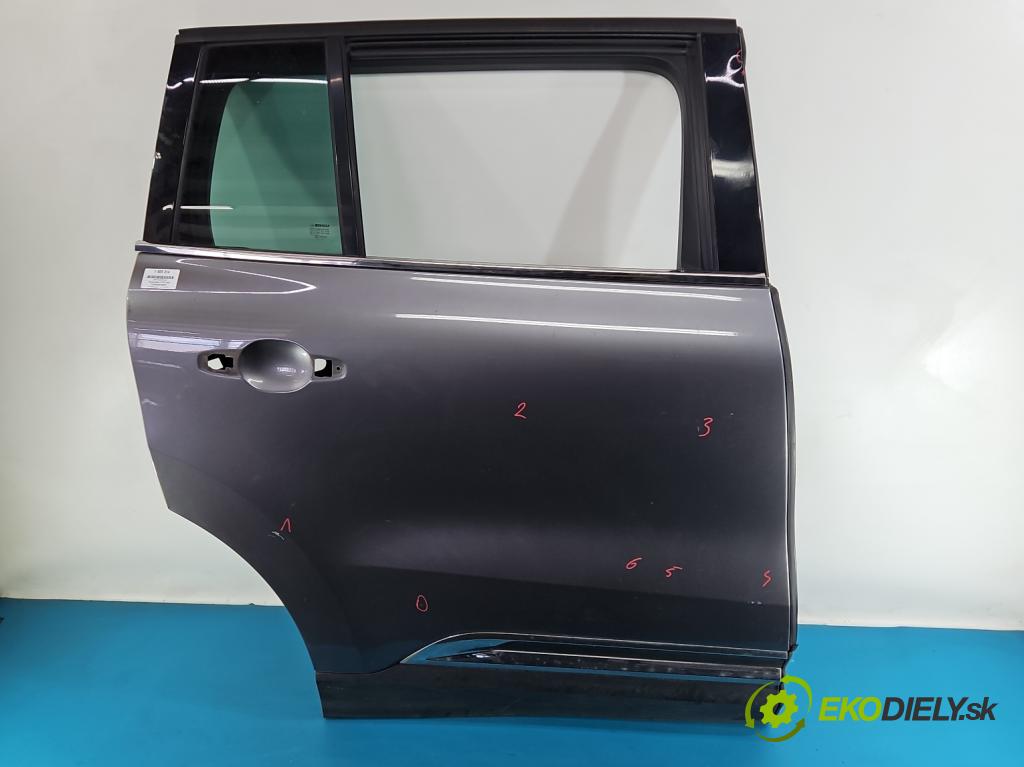 Renault Espace V 2014-2023 1.6 dci 160 HP automatic 118 kW 1598 cm3 5- dvere zadné pravé  (Kľučka dverí ostatné)