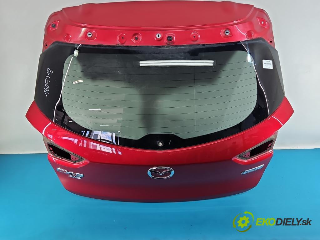 Mazda CX-3 2014-2021 1.5d 105 hp manual 77 kW 1499 cm3 5- zadní kufrové dveře  (Zadní kapota (kufr))