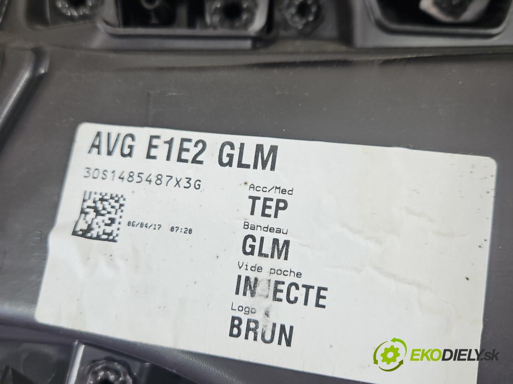 Renault Espace V 2014-2023 1.6 dci 160 HP automatic 118 kW 1598 cm3 5- Čalounictví: dvere predné ľavé 809019826R