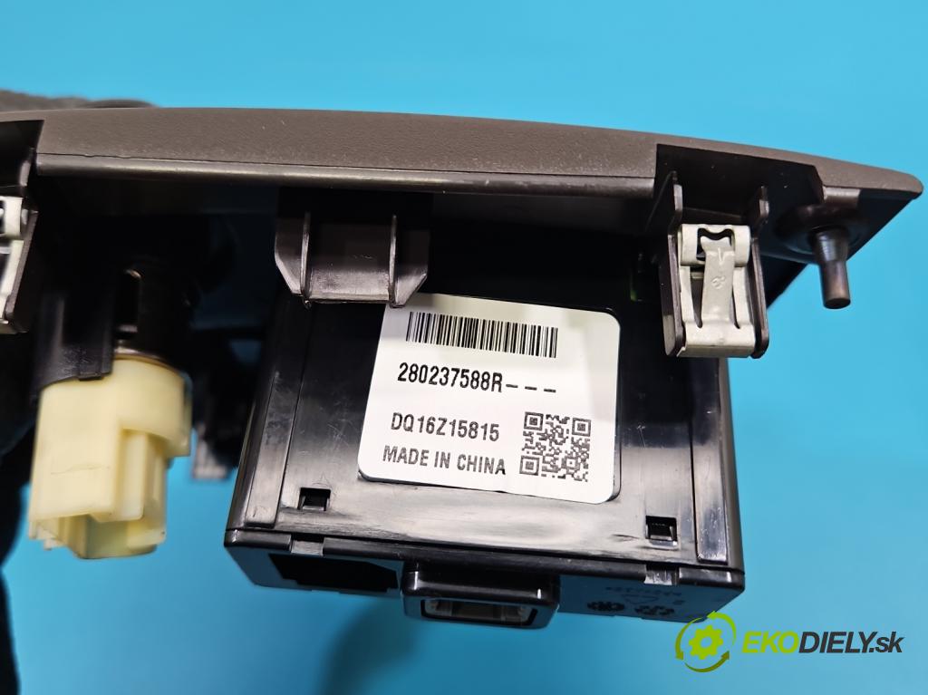 Renault Espace V 2014-2023 1.6 dci 160 hp automatic 118 kW 1598 cm3 5- palubní deska panel topení 275016524R