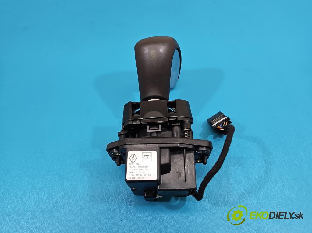 Renault Espace V 2014-2023 1.6 dci 160 hp automatic 118 kW 1598 cm3 5- kulisa změny stupňová 341049798R (Řadicí páka (kulisa) )