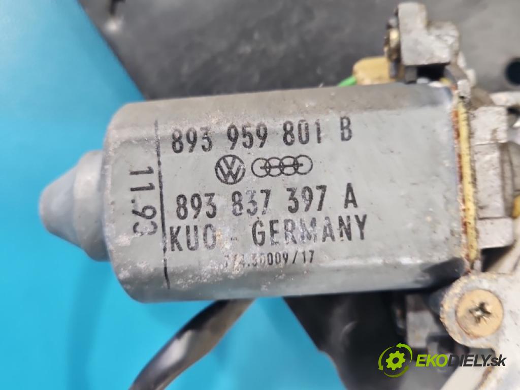Audi 80 B4 1991-1994 1.9 tdi 90 hp manual 66 kW 1896 cm3 5- mechanismus stahování přední levý 893959801B
