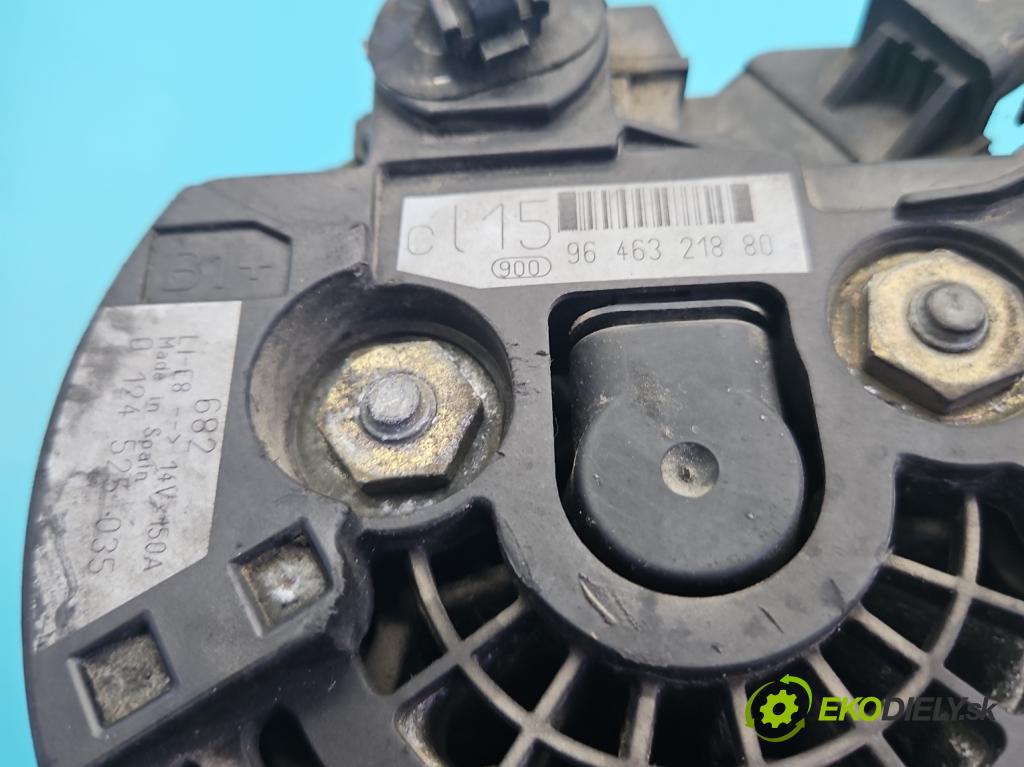 Citroen C8 2002-2014 2.0 hdi 120 hp manual 88 kW 1997 cm3 5- Alternator 0124525035 (Alternátor)