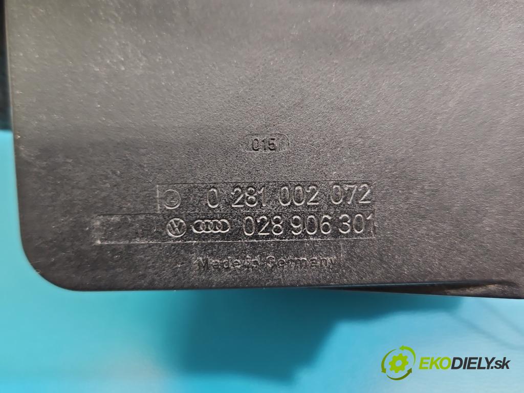 Audi 80 B4 1991-1994 1.9 tdi 90 HP manual 66 kW 1896 cm3 5- průtokoměr: 0281002072 (Váha vzduchu)